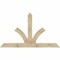 Ekena Millwork Richland Rough Sawn Timber Gable Bracket, Douglas Fir, 84"W x 49"H x 2"D x 6"F, 14/12 Pitch GBW084X49X0206RIC00RDF - alternate 1